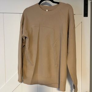 Aritzia Babaton Coastal Sweater in Sand Bluff